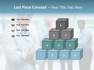 A Man Standing In Front Of A Group Of People PowerPoint Template