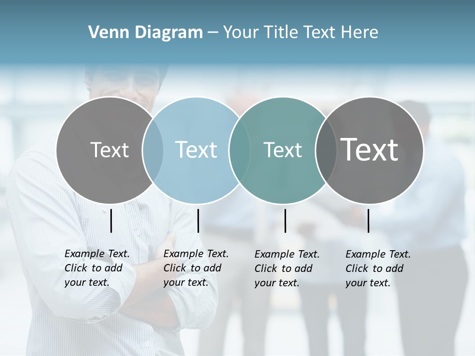 A Man Standing In Front Of A Group Of People PowerPoint Template