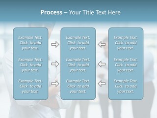 A Man Standing In Front Of A Group Of People PowerPoint Template
