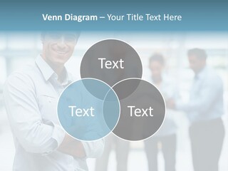 A Man Standing In Front Of A Group Of People PowerPoint Template