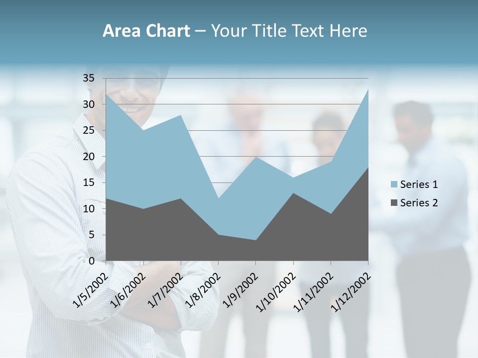 A Man Standing In Front Of A Group Of People PowerPoint Template