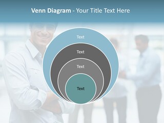 A Man Standing In Front Of A Group Of People PowerPoint Template