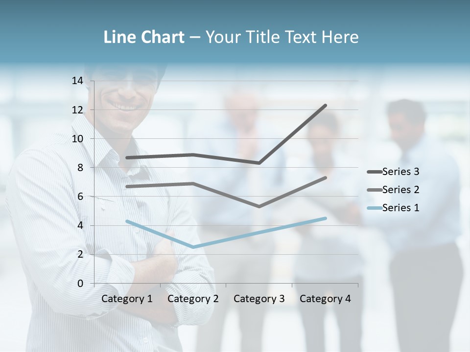 A Man Standing In Front Of A Group Of People PowerPoint Template