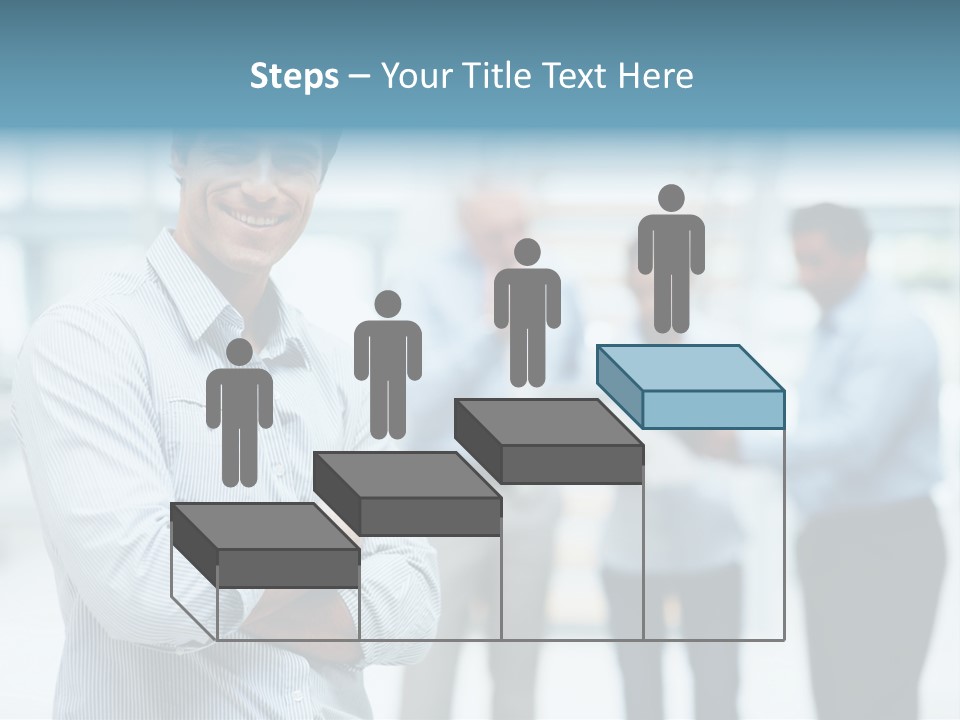A Man Standing In Front Of A Group Of People PowerPoint Template