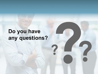 A Man Standing In Front Of A Group Of People PowerPoint Template