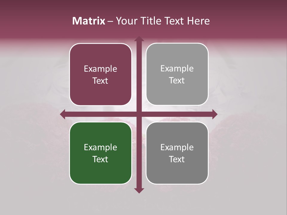 A Table Topped With Pink Flowers And Plates PowerPoint Template