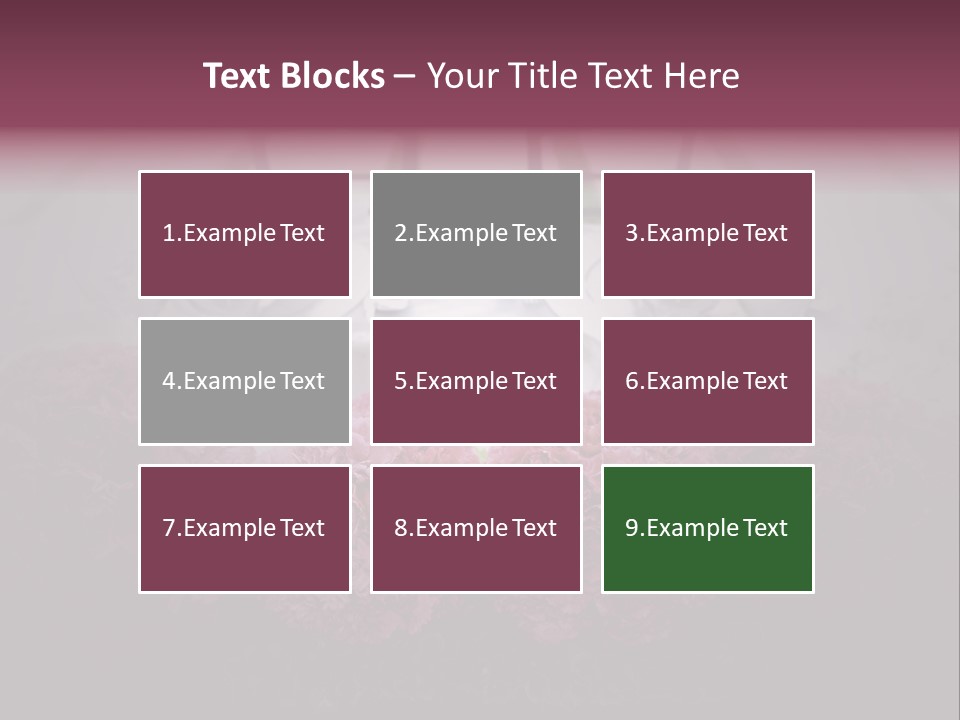 A Table Topped With Pink Flowers And Plates PowerPoint Template