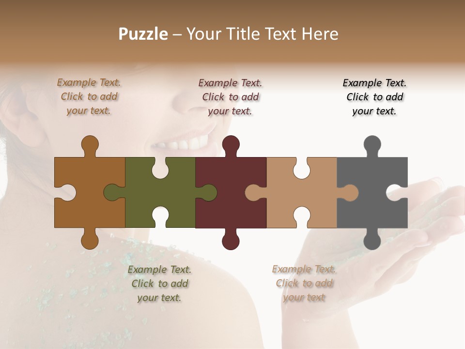 Climbing Mountain Brave PowerPoint Template