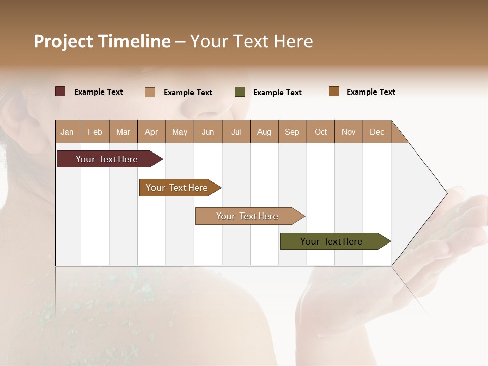 Climbing Mountain Brave PowerPoint Template