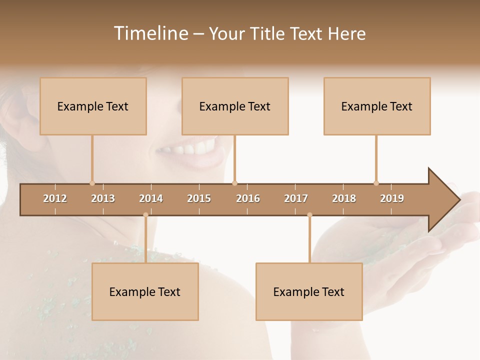 Climbing Mountain Brave PowerPoint Template