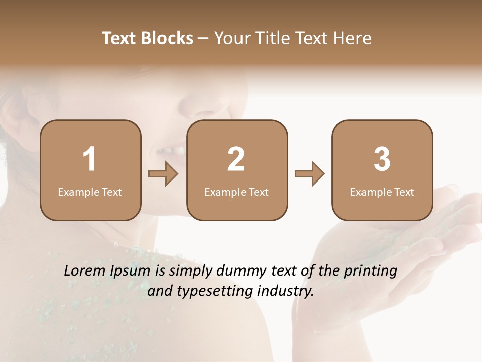 Climbing Mountain Brave PowerPoint Template