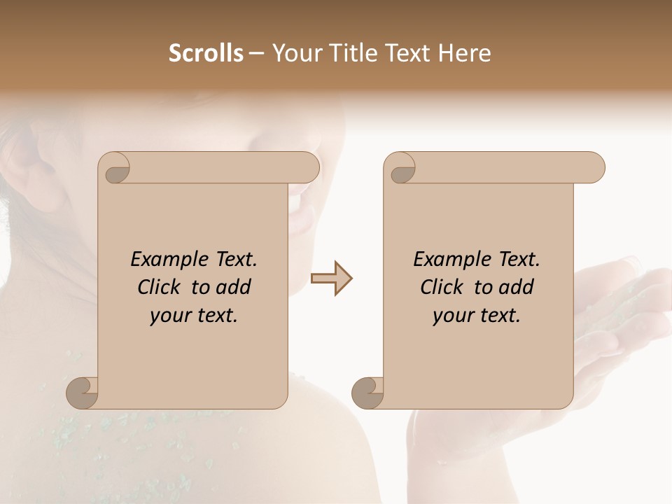 Climbing Mountain Brave PowerPoint Template