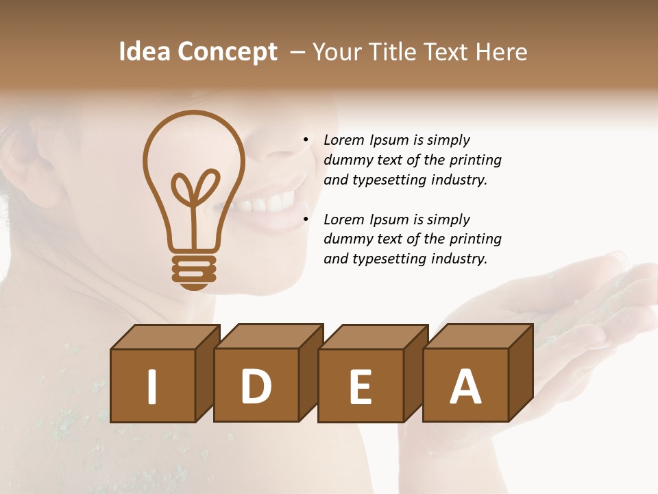 Climbing Mountain Brave PowerPoint Template