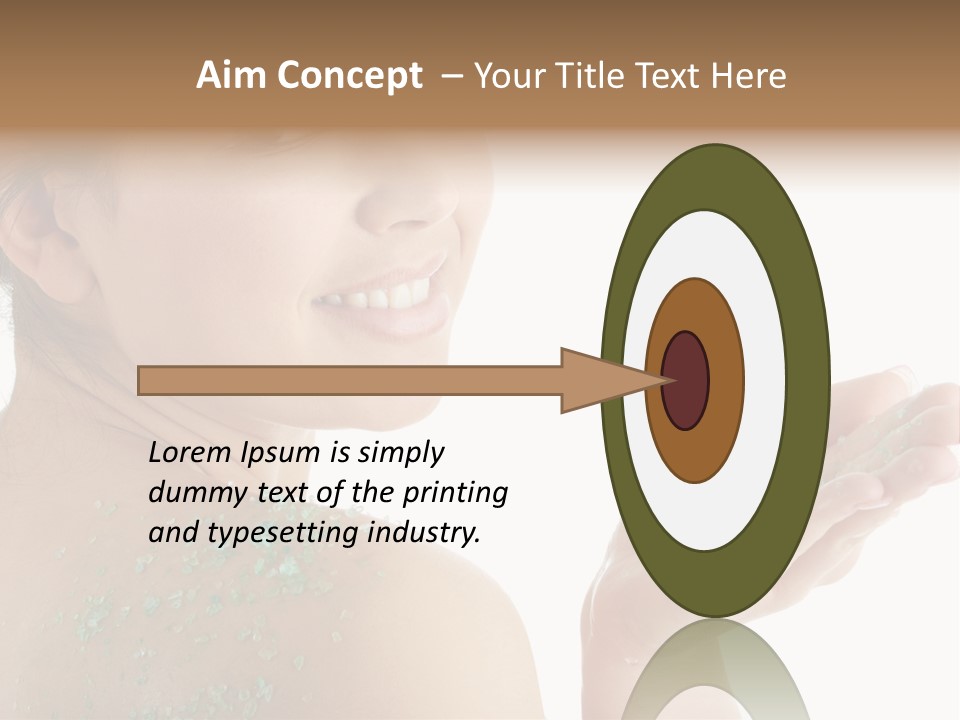 Climbing Mountain Brave PowerPoint Template