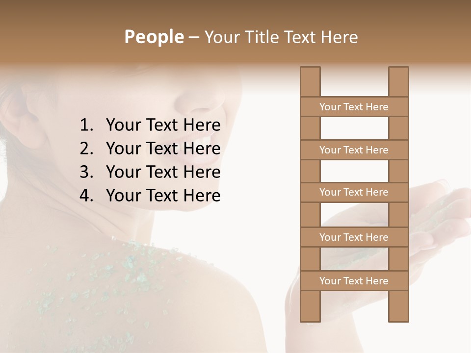 Climbing Mountain Brave PowerPoint Template