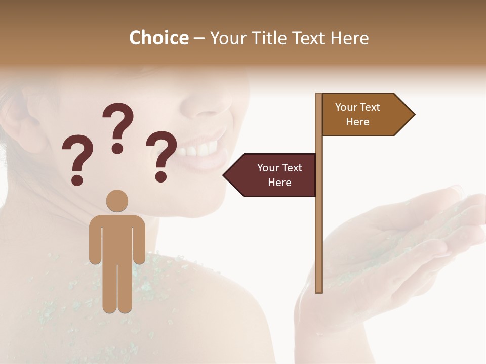 Climbing Mountain Brave PowerPoint Template