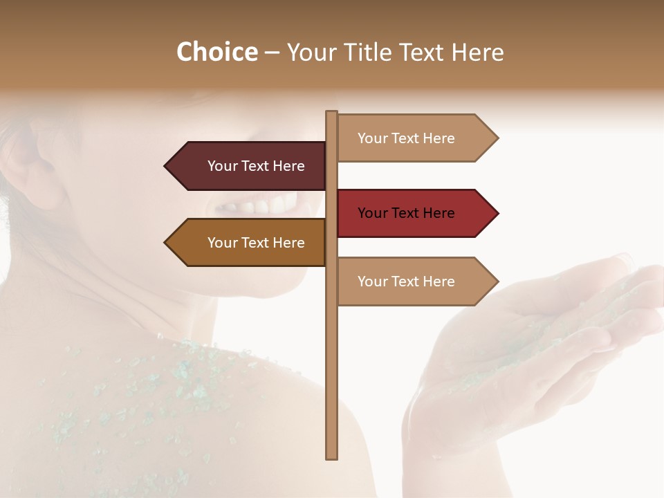 Climbing Mountain Brave PowerPoint Template