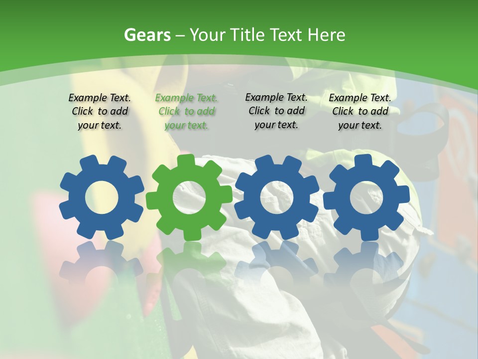 Climbing Mountain Brave PowerPoint Template