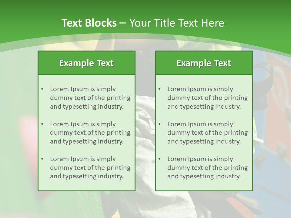 Climbing Mountain Brave PowerPoint Template