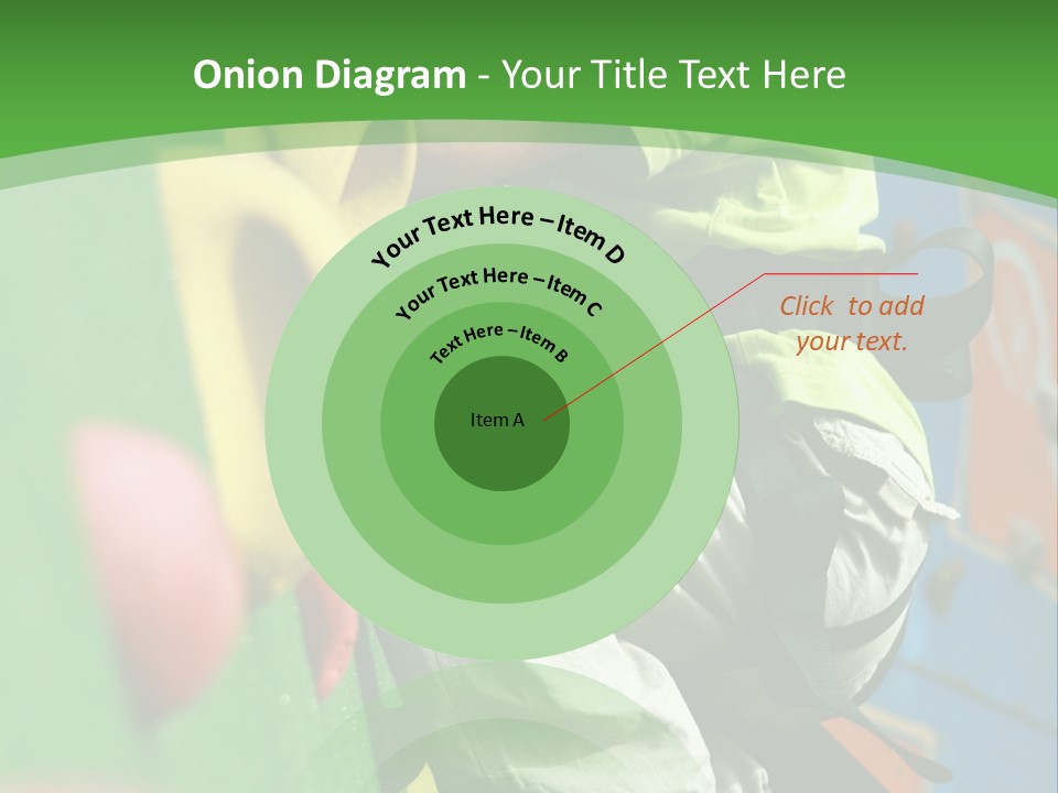 Climbing Mountain Brave PowerPoint Template