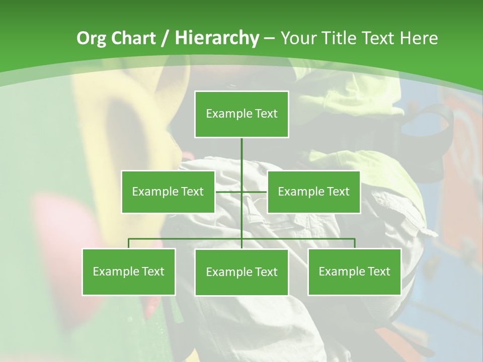 Climbing Mountain Brave PowerPoint Template