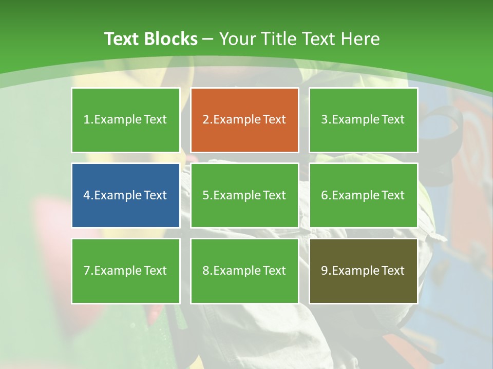 Climbing Mountain Brave PowerPoint Template