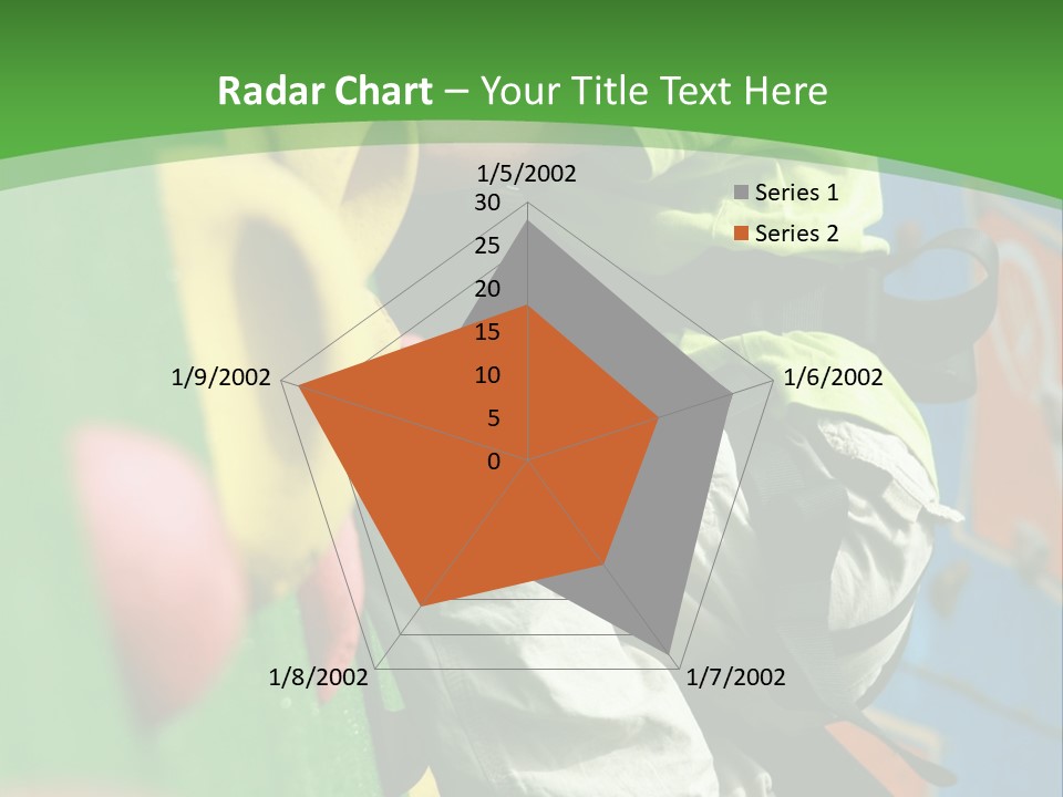 Climbing Mountain Brave PowerPoint Template