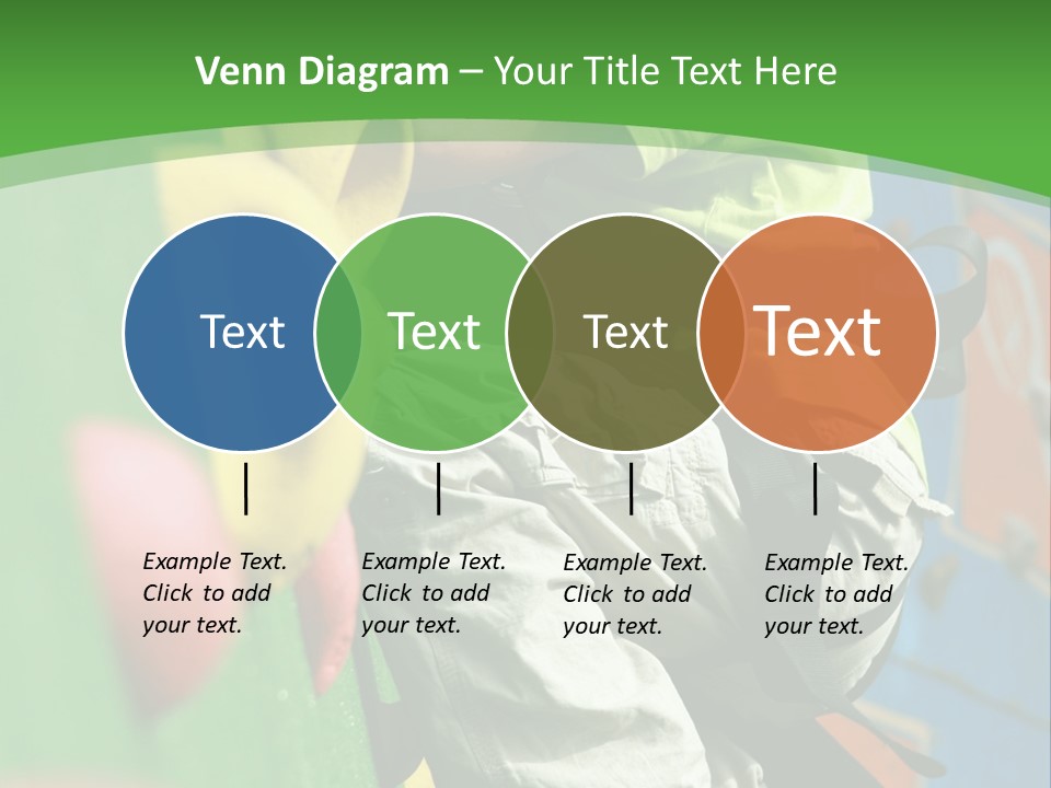 Climbing Mountain Brave PowerPoint Template