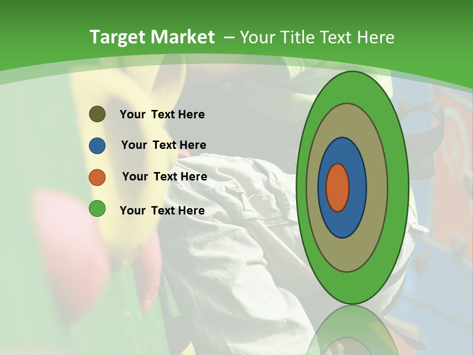 Climbing Mountain Brave PowerPoint Template