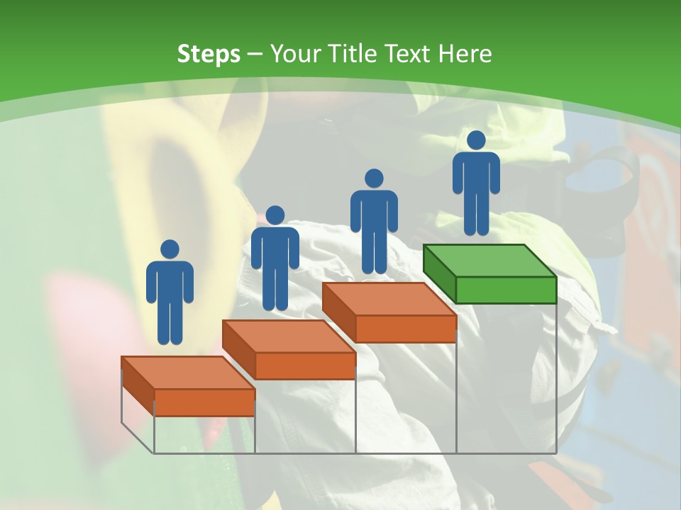 Climbing Mountain Brave PowerPoint Template