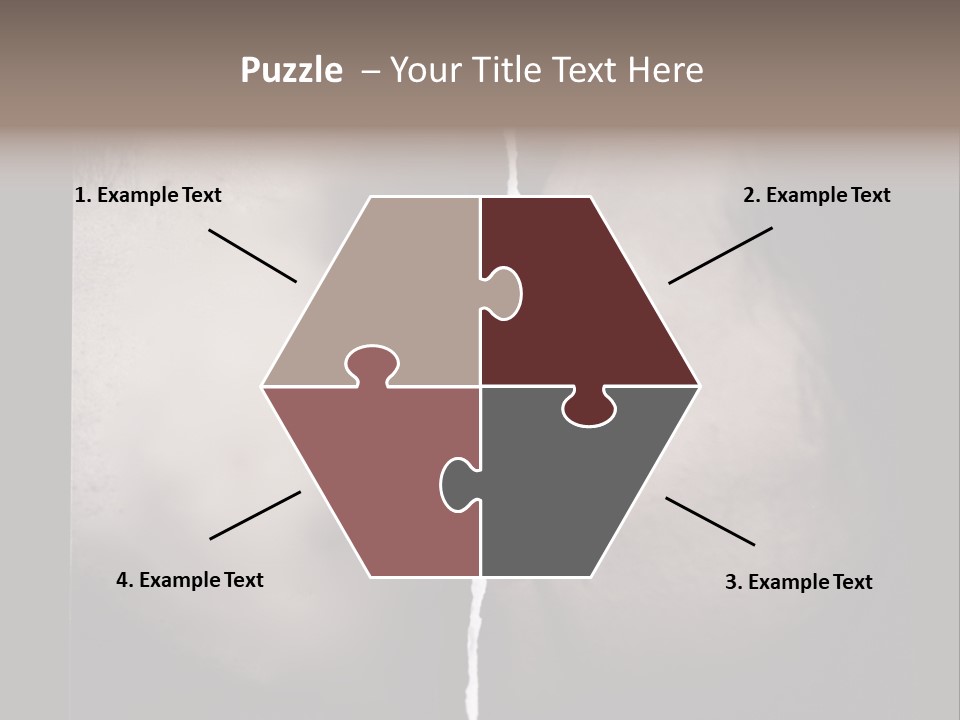 A Man And A Woman Face To Face With The Words Name Of Presentation Company Name PowerPoint Template