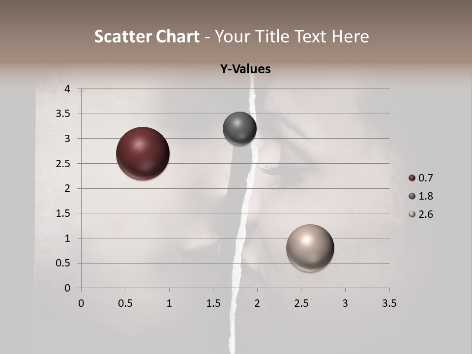 A Man And A Woman Face To Face With The Words Name Of Presentation Company Name PowerPoint Template