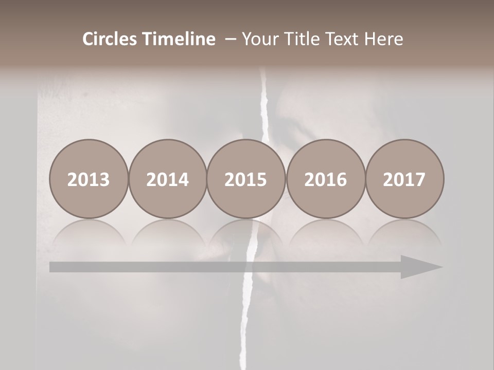 A Man And A Woman Face To Face With The Words Name Of Presentation Company Name PowerPoint Template