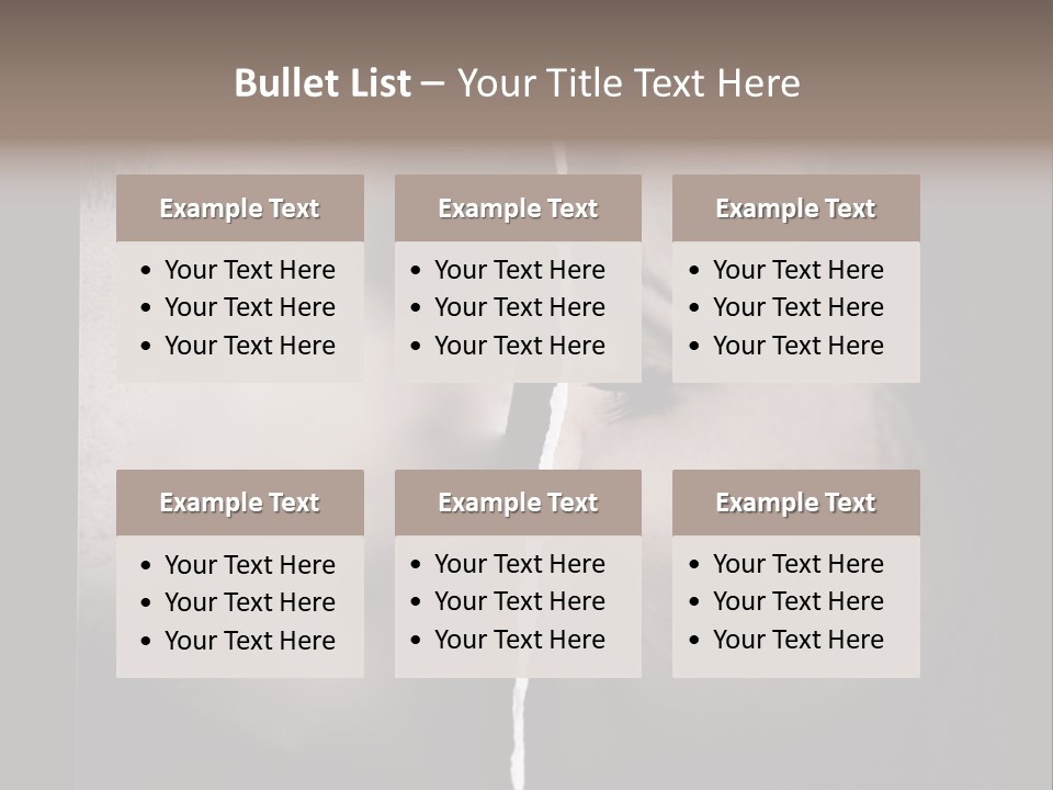 A Man And A Woman Face To Face With The Words Name Of Presentation Company Name PowerPoint Template