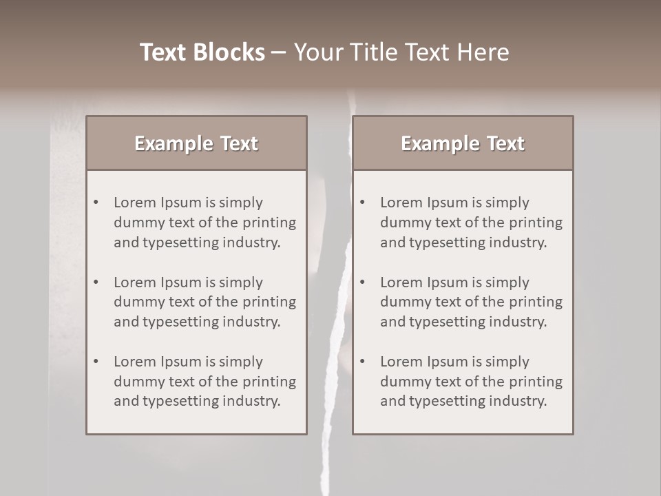 A Man And A Woman Face To Face With The Words Name Of Presentation Company Name PowerPoint Template