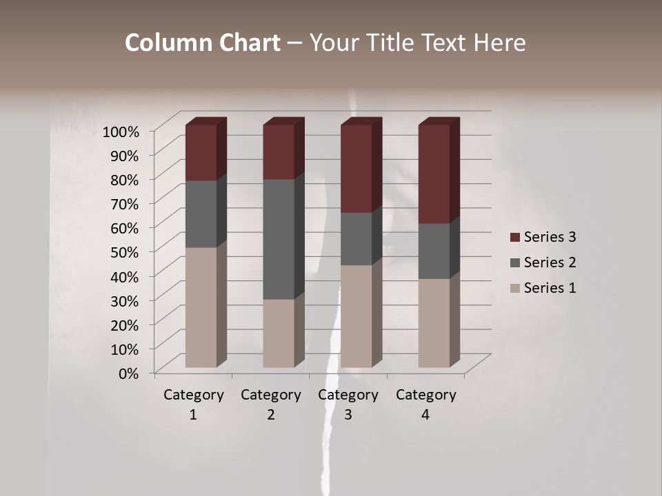 A Man And A Woman Face To Face With The Words Name Of Presentation Company Name PowerPoint Template
