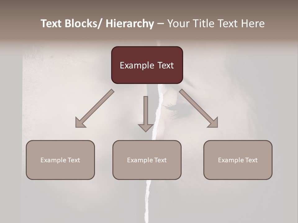 A Man And A Woman Face To Face With The Words Name Of Presentation Company Name PowerPoint Template