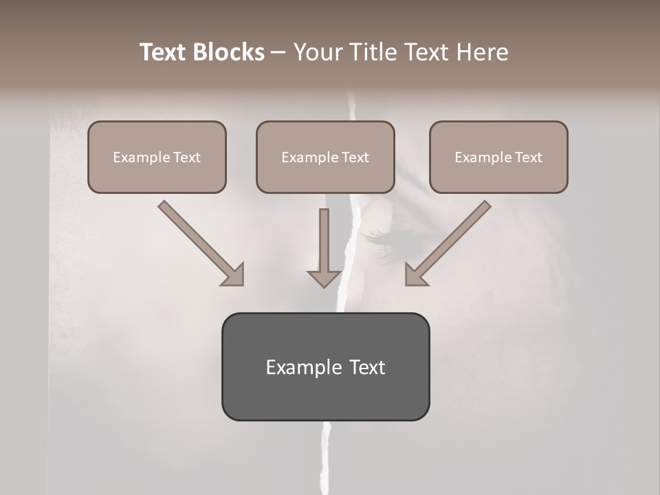 A Man And A Woman Face To Face With The Words Name Of Presentation Company Name PowerPoint Template