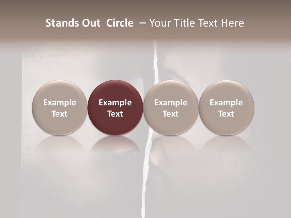 A Man And A Woman Face To Face With The Words Name Of Presentation Company Name PowerPoint Template