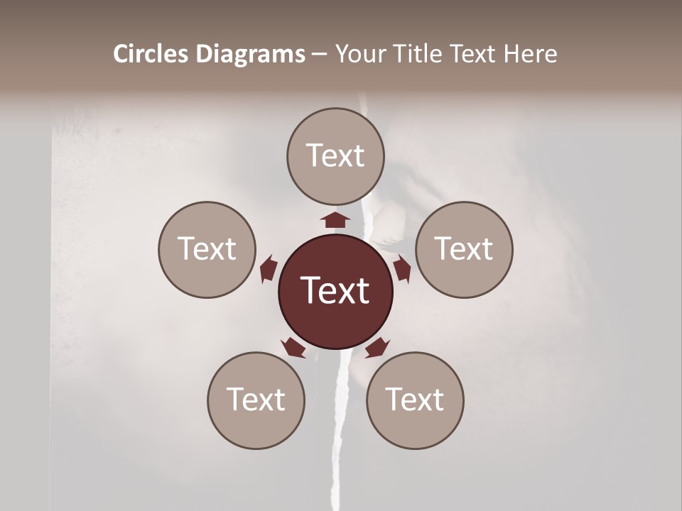 A Man And A Woman Face To Face With The Words Name Of Presentation Company Name PowerPoint Template