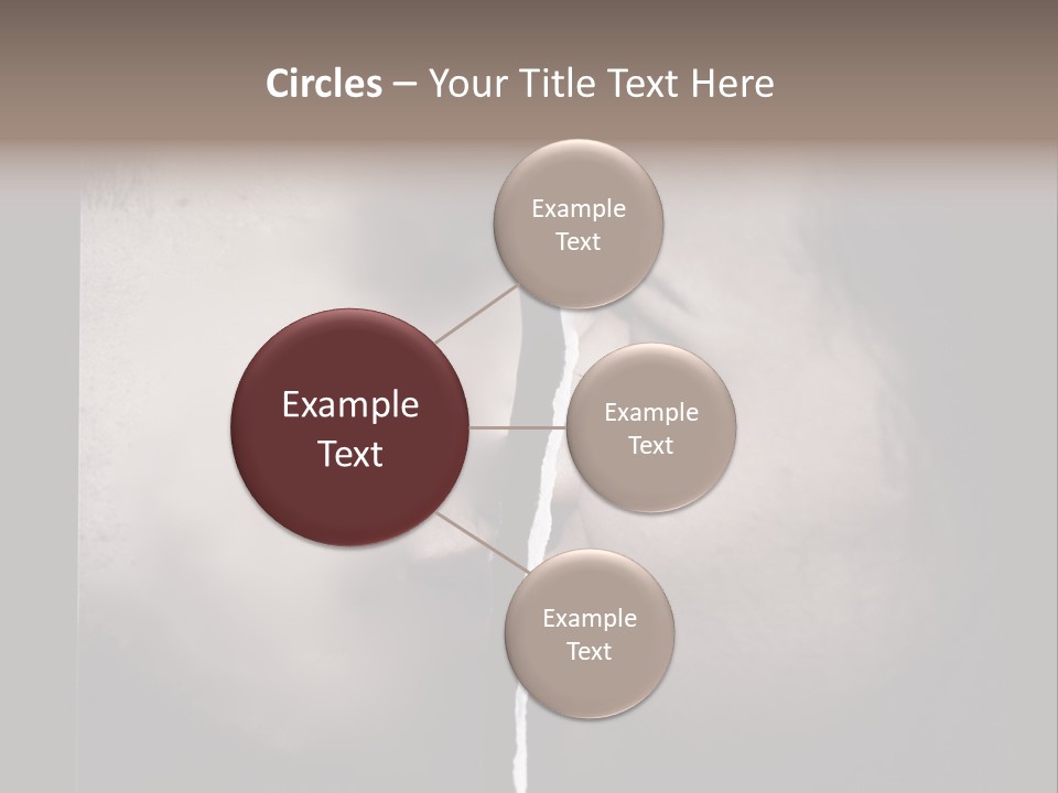 A Man And A Woman Face To Face With The Words Name Of Presentation Company Name PowerPoint Template