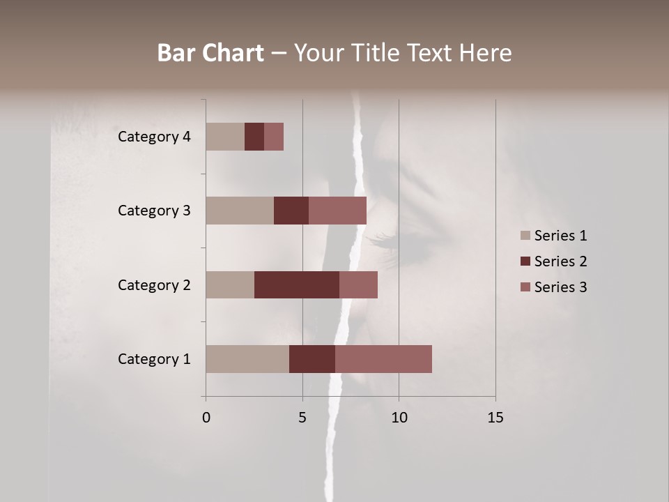 A Man And A Woman Face To Face With The Words Name Of Presentation Company Name PowerPoint Template