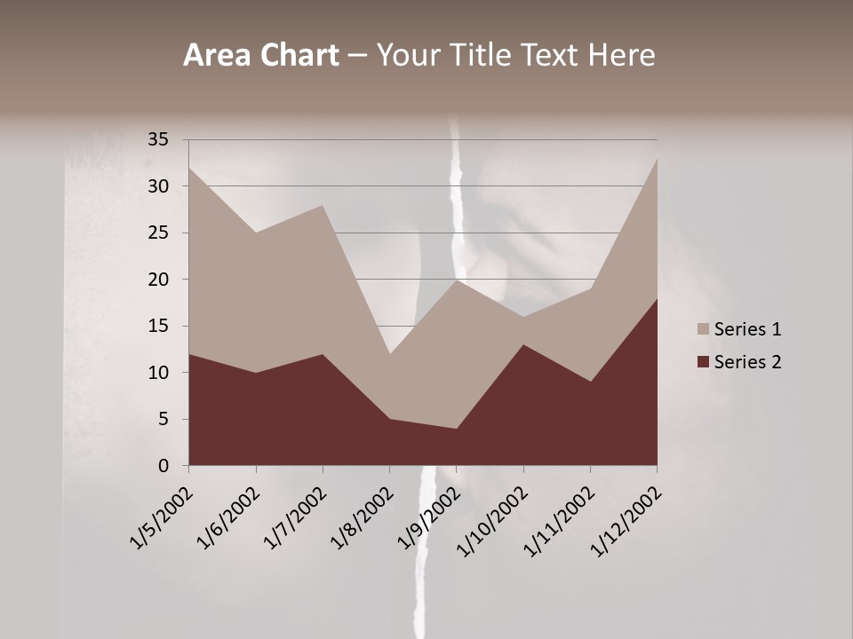 A Man And A Woman Face To Face With The Words Name Of Presentation Company Name PowerPoint Template