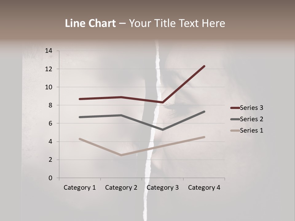 A Man And A Woman Face To Face With The Words Name Of Presentation Company Name PowerPoint Template