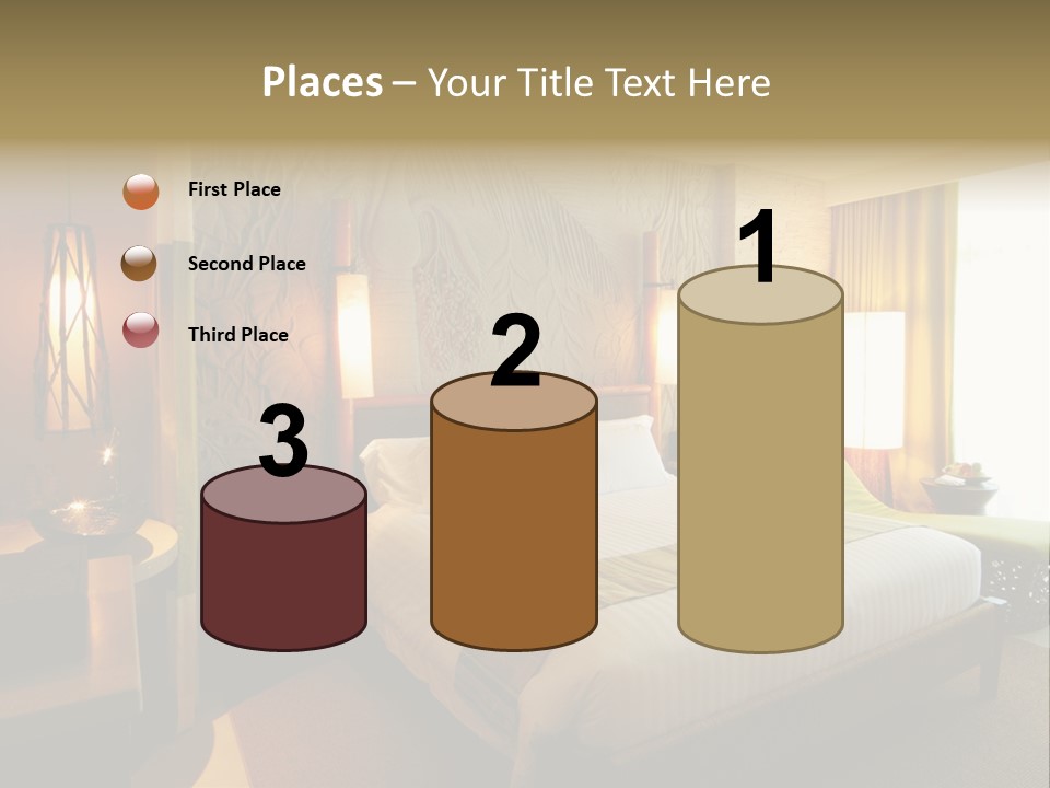 Decor Lamp Bedroom PowerPoint Template