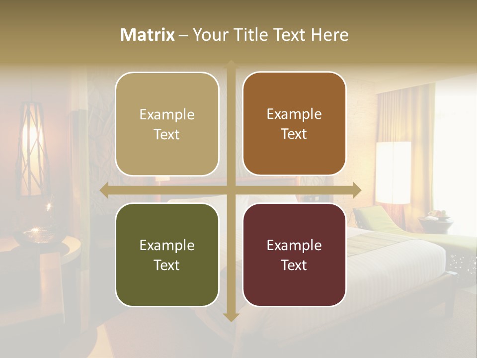 Decor Lamp Bedroom PowerPoint Template