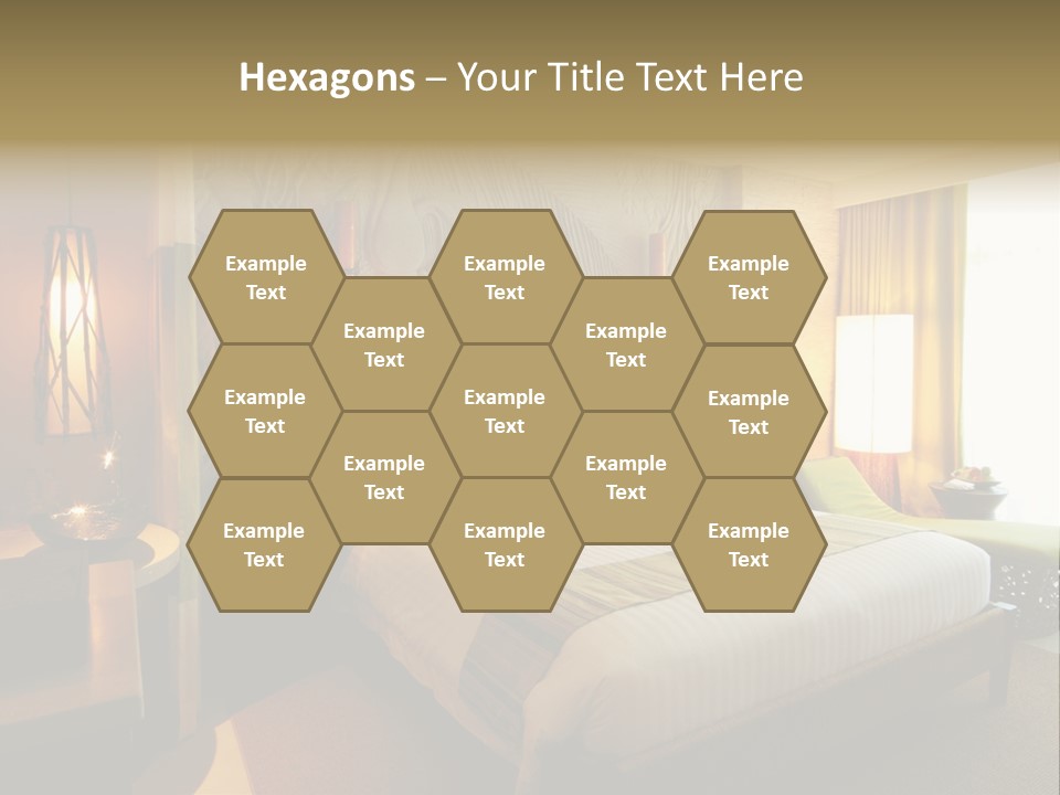 Decor Lamp Bedroom PowerPoint Template