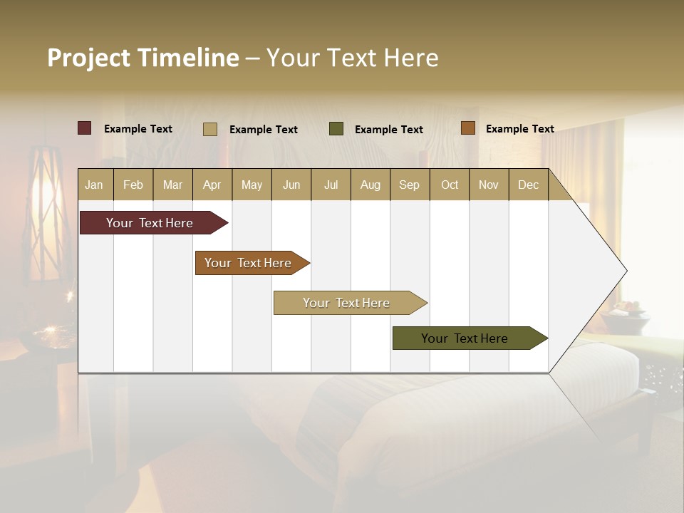 Decor Lamp Bedroom PowerPoint Template