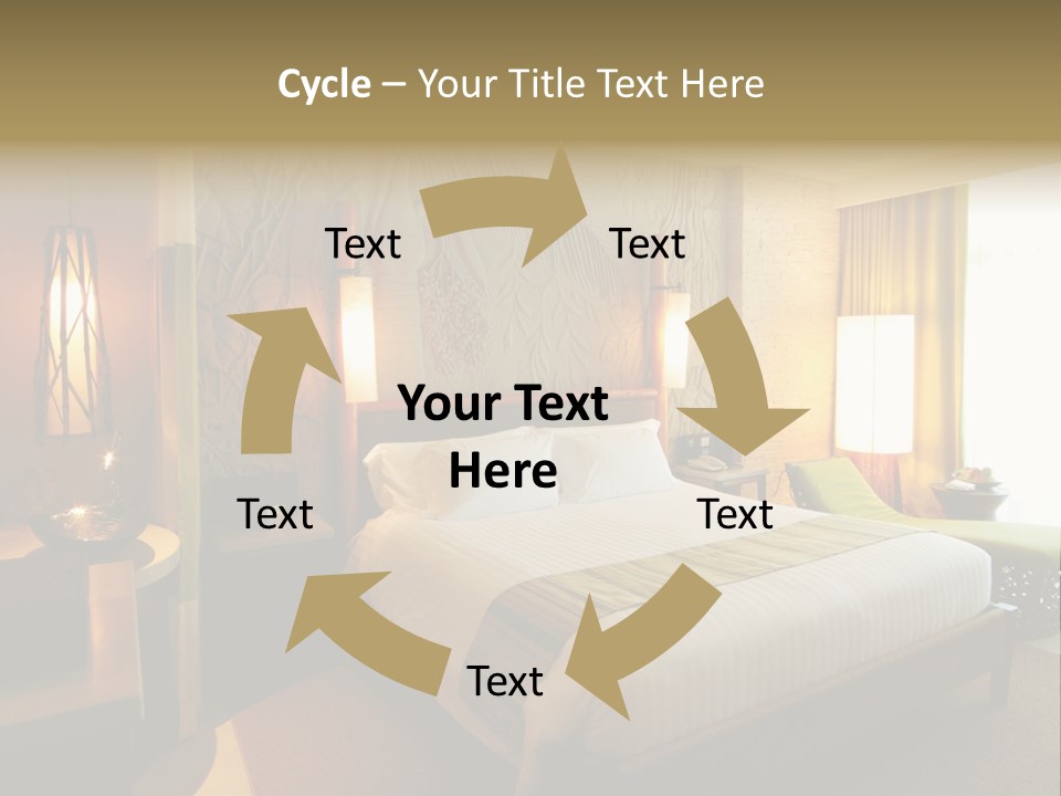 Decor Lamp Bedroom PowerPoint Template