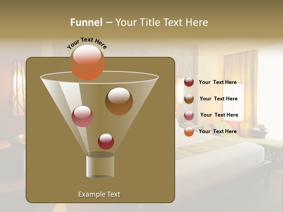 Decor Lamp Bedroom PowerPoint Template